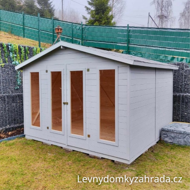 Zahradní domek PJEMONT o rozměru 3 x 3 m s okny