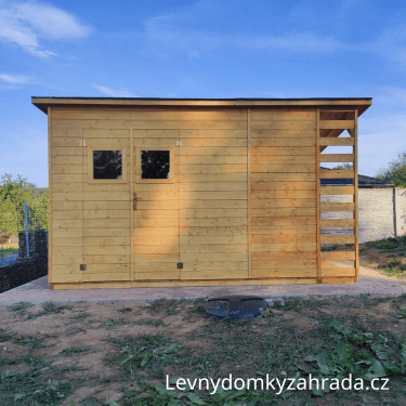 Zahradní domek Klaudie o rozměru 4 x 3 m