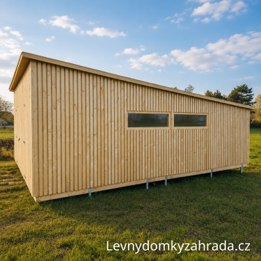 Zahradní domek MAX II o rozměru 6 m x 4 m Zahradní domek MAX II o rozměru 6 m x 4 m